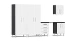 Ulti-MATE Garage 2.0 Series White Metallic 6 Piece Kit
