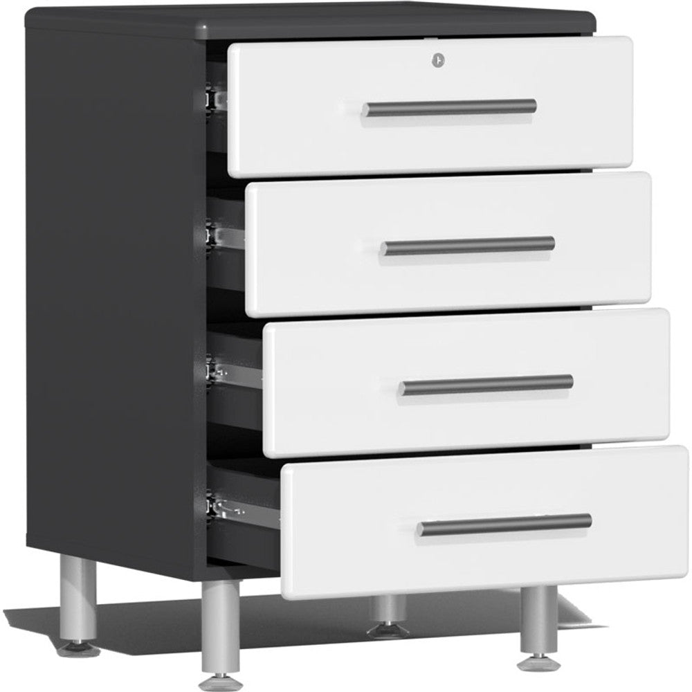 Ulti-MATE Garage 2.0 Series White Metallic 6 Piece Set