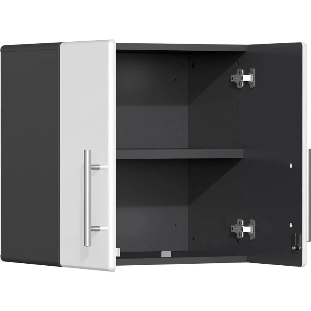 Ulti-MATE Garage 2.0 Series White Metallic 6-Piece Wall