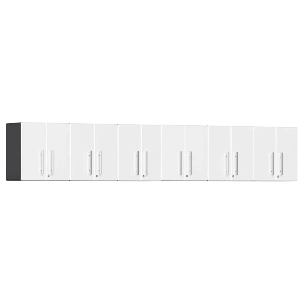 Ulti-MATE Garage 2.0 Series White Metallic 6-Piece Wall