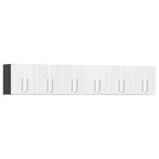 Ulti-MATE Garage 2.0 Series White Metallic 6-Piece Wall