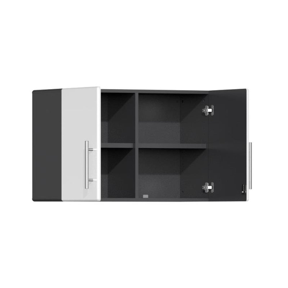 Ulti-MATE Garage 2.0 Series White Metallic 8-Piece Combo