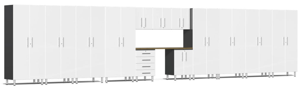 Ulti-MATE Garage 2.0 Series White14-Piece Jumbo Set