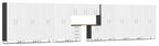 Ulti-MATE Garage 2.0 Series White14-Piece Jumbo Set