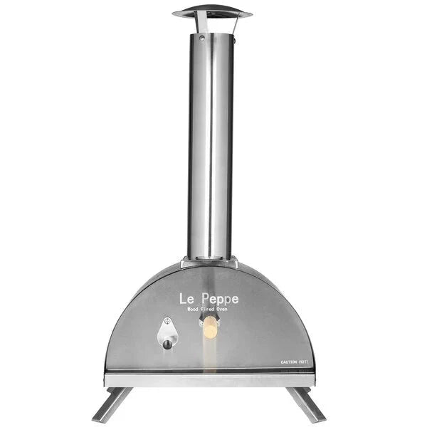 WPPO WKE-01-BLK Le Peppe Black Portable Wood Fire Outdoor