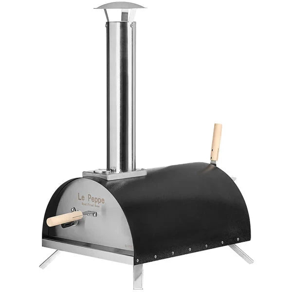 WPPO WKE-01-BLK Le Peppe Black Portable Wood Fire Outdoor