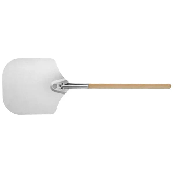 WPPO WKPA-1225WF 12’’ x 14’’ Aluminum Pizza Peel with 11’’
