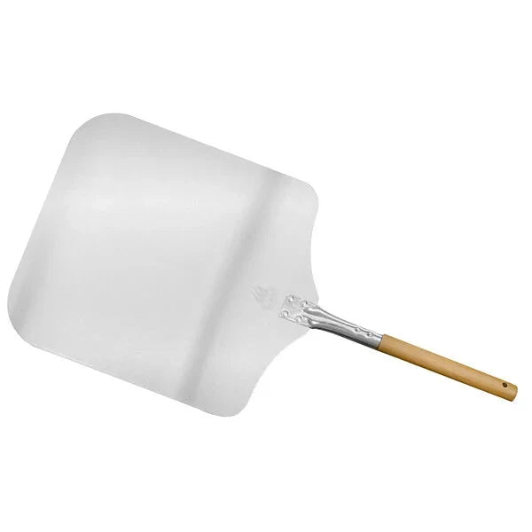 WPPO WKPA-1438W 14’’ x 16’’ Aluminum Pizza Peel with 22’’